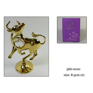 Crystocraft, figurka-miniaturka pozłacana SWAROVSKI/BYK - Figurki dekoracyjne - miniaturka - grafika 1