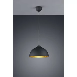 Trio LAMPA wisząca JIMMY R30121002 industrialna OPRAWA zwis kopuła loft czarna R30121002 - Lampy sufitowe - miniaturka - grafika 1