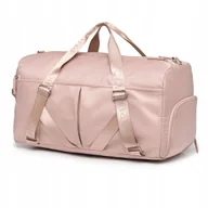 Torby sportowe - Torba Sportowa Podróżna Treningowa Uchwyt Na Matę Różowa PUCCINI TD245-5 - miniaturka - grafika 1