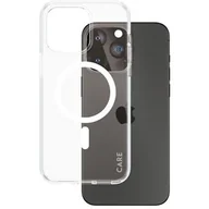 Etui i futerały do telefonów - CARE by PanzerGlass Flagship Case Transparent Urban Combat w. White MagSafe iPhone 15 Pro Max - miniaturka - grafika 1