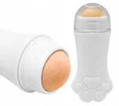 Masażery - Masażer Do Twarzy Roller Wylkaniczny Matujący Skała Kulka Kocia Łapka - miniaturka - grafika 1