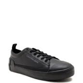 Trampki męskie - Calvin Klein Jeans Skórzane trampki - miniaturka - grafika 1