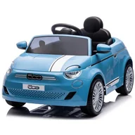 Pojazdy elektryczne dla dzieci - Samochód dla dziecka SUN BABY Fiat 500 Niebieski - miniaturka - grafika 1