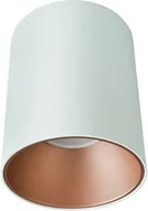Lampy sufitowe - Nowodvorski LAMPA sufitowa EYE TONE 8926 minimalistyczna OPRAWA downlight metalowa tuba biała złota 8926 - miniaturka - grafika 1