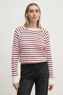 Swetry damskie - Tommy Hilfiger sweter bawełniany lekki WW0WW41142 - miniaturka - grafika 1