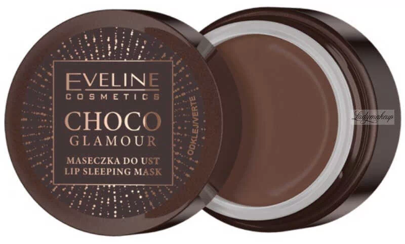 Eveline Cosmetics - CHOCO GLAMOUR - Lip Sleeping Mask - Maseczka do ust na noc - 12 ml