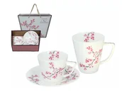 Filiżanki - Kpl. filiżanka (0,23 L) i kubek (0,4 L) Carmani - Kwitnąca wiśnia 33.840-3404 - miniaturka - grafika 1