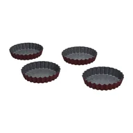 Formy do ciast - Zestaw 4 form do pieczenia tart 10 x 10 cm Tognana Sweet Cherry - miniaturka - grafika 1