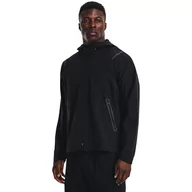 Kurtki męskie - Męska kurtka treningowa UNDER ARMOUR UA UNSTOPPABLE JACKET - czarna - miniaturka - grafika 1