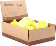 Zabawy w naśladowanie dorosłych - Small Foot Cytryny drewniane do zabawy w sklep dla Dzieci 10146 - miniaturka - grafika 1