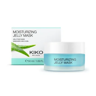 KIKO Milano Moisturizing Jelly Mask łagodząca żelowa maska do twarzy z opuncją i aloesem 50ml - Maseczki do twarzy - miniaturka - grafika 1