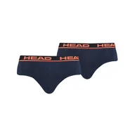 Majtki męskie - Head Majtki Męskie Slipy Brief 2P Navy 100001753 003 M - miniaturka - grafika 1