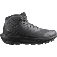 Buty trekkingowe damskie - Damskie Buty SALOMON ELIXIR TOUR MID WP W L47578000 – Czarny - miniaturka - grafika 1