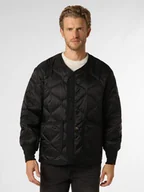 Kurtki męskie - Alpha Industries Męska kurtka pikowana Mężczyźni czarny jednolity, S - miniaturka - grafika 1