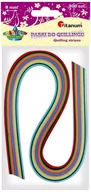 Pozostałe akcesoria dla plastyków - Titanum Paski do quillingu 8mm mix 200szt - miniaturka - grafika 1