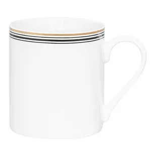 Ambition Art Deco kubek porcelanowy prosty złoty czarny pasek 380ml - Kubki - miniaturka - grafika 1
