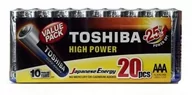 Baterie i akcesoria - Toshiba Baterie HIGH POWER LR03GCP MP-20 MULTIPAK 20 szt. - miniaturka - grafika 1