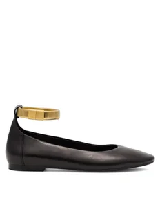 Gino Rossi Baleriny ROSLIN-SLT569P-19 Czarny - Baleriny - miniaturka - grafika 1