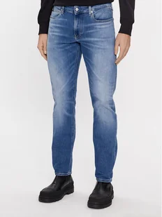 Calvin Klein Jeans Jeansy J30J323685 Niebieski Slim Fit - Spodnie męskie - miniaturka - grafika 1