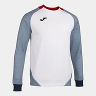 Bluzy męskie - Joma Męska bluza Essential II biały biało-granatowy xxs 101510.203 - miniaturka - grafika 1