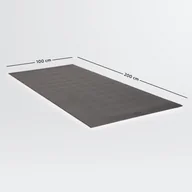 Maty do ćwiczeń - Mata ochronna na sprzęt fitness Domyos L (100 x 200 cm) - miniaturka - grafika 1