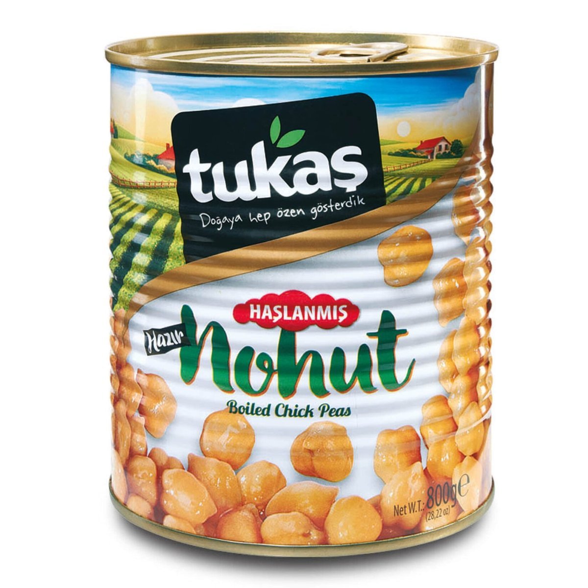 Tukas turecka gotowana ciecierzyca 800g