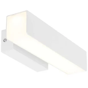 Candellux Lighting biały kinkiet LED 10W barwa neutralna LANDER nowoczesna lampa ścienna 21-25814 - Lampy ścienne - miniaturka - grafika 1