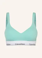 Biustonosze - Calvin Klein Biustonosz Push-Up Icon Cotton Modal gruen - miniaturka - grafika 1