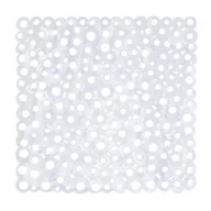 Maty antypoślizgowe - Mata łazienkowa 52 x 52 cm kwadratowa transparentna - miniaturka - grafika 1