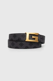 Guess pasek dwustronny KUBA damski kolor czarny BW9154 P4330 - Paski - miniaturka - grafika 1
