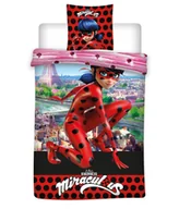 Pościel dla dzieci - Pościel Biedronka Miraculous Miraculum 140x200 - miniaturka - grafika 1