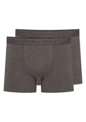 Majtki męskie - Bokserki (dłuższa nogawka) Move Henderson 2-pak szary 2XL - miniaturka - grafika 1