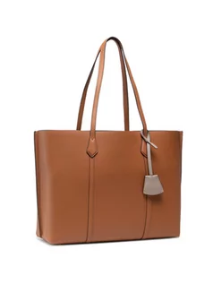 Torebki damskie - Tory Burch Torebka Perry Triple - Compartment Tote 8192 Brązowy - grafika 1