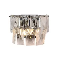 Lampy ścienne - Milagro Kryształowy Kinkiet Chelsea Chrome 2x E14 ML6930 - miniaturka - grafika 1