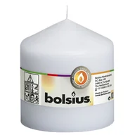 Świece - Bolsius ŚWIECA PIEŃKOWA 100/100 BIAŁA - miniaturka - grafika 1
