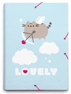 TECZKA NA DOKUMENTY KOT PUSHEEN A4 - Teczki i skoroszyty - miniaturka - grafika 1