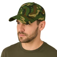 Czapki i chusty sportowe męskie - Czapka z daszkiem męska damska moro Camo Cap - miniaturka - grafika 1