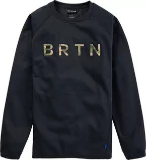Bluzy męskie - bluza męska BURTON CROWN WEATHERPROOF CREW True Black - grafika 1