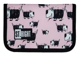 St. Majewski Piórnik dwuklapkowy bez wyposażenia ST.RIGHT PC-03 Pieski - Piórniki - miniaturka - grafika 2