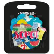 Magnesy - PAN DRAGON Magnes I love Poland Sopot ILP-MAG-C-SOP-07 - miniaturka - grafika 1