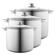 Garnki - Garnek nierdzewny Fabio 26 x 28 x 30 cm 3 sztuki - miniaturka - grafika 1