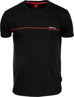 Koszulki męskie - Ozoshi Koszulka męska Ozoshi Puro czarna OZ93340 XL - miniaturka - grafika 1