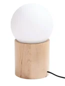 Lampy stojące - Skandynawska drewniana lampka stołowa - 2X A436 D9-F83 - miniaturka - grafika 1