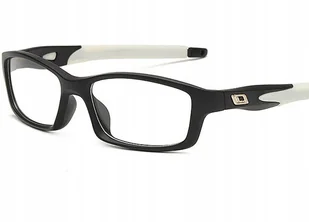 Okulary korekcyjne sportowe białe plusy +1.5 - Okulary korekcyjne, oprawki, szkła - miniaturka - grafika 1