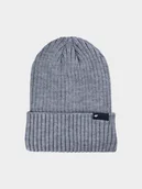 Czapki męskie - 4F Czapka zimowa męska - szara M - miniaturka - grafika 1