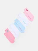 Skarpetki dla dzieci - Sinsay - Skarpetki 5 pack - wielobarwny - miniaturka - grafika 1