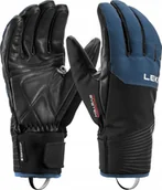 Rękawice narciarskie - LEKI RĘKAWICE Sparrow 3D black-marine 8.0 - miniaturka - grafika 1