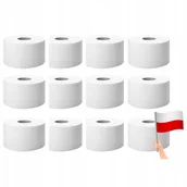 Papier toaletowy - Jumbo AKU Papier toaletowy typ 80 / 16 biały 6 rolek 5601 - miniaturka - grafika 1