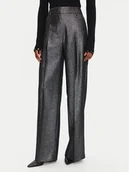 Spodnie damskie - JOOP! Spodnie materiałowe 58 JW241P166 30043380 Srebrny Modern Fit - miniaturka - grafika 1