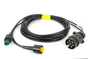 Kabel 7 Pin 4 M - Wtyczka 7-Pin Bajonet 5-Pin Mantes - Akcesoria do przyczep i kamperów - miniaturka - grafika 1